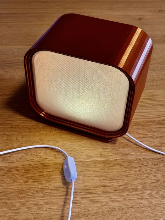 Lampa printata 3d, 17x11x15 cm