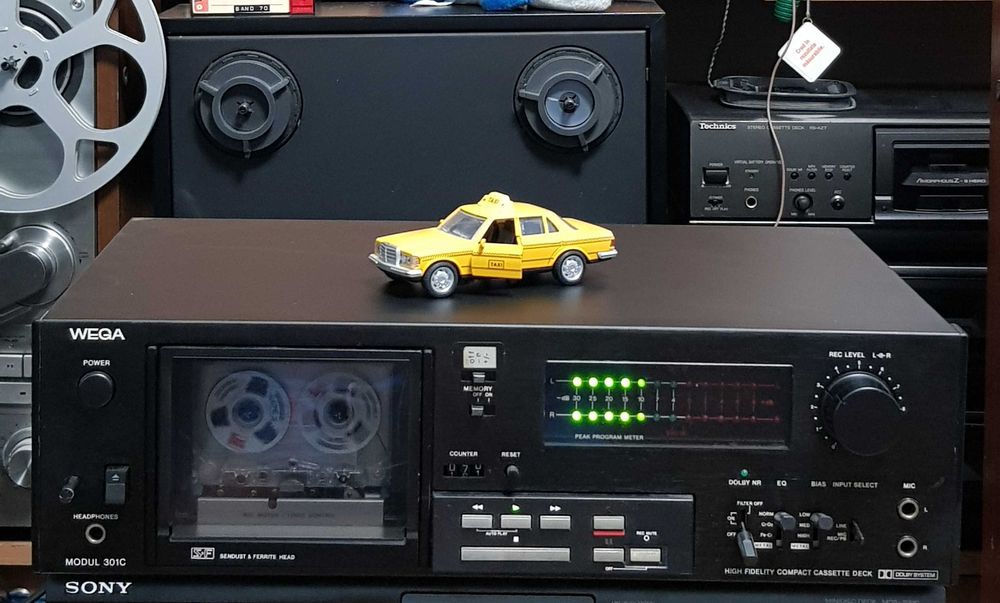 Casetofon Deck Audio Natural Sound Stereo Vintage SONY WEGA 301C