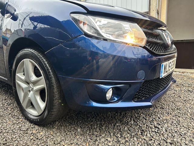 Bara fata Dacia Sandero 2 2012 - 2016 Bleu cosmos TERPR (1424) model fara spalatoare far