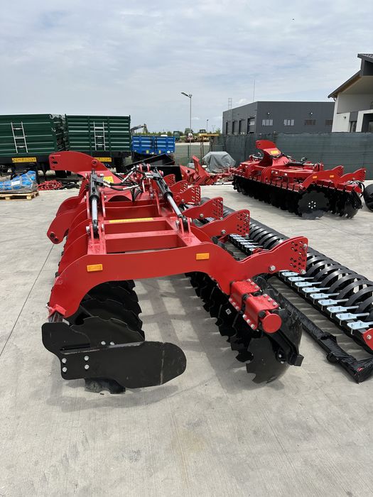 Teradisc 5 m rabatare hidraulica, disc greu mega