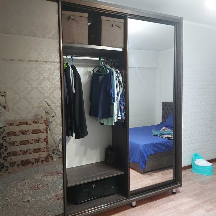 Продам шкаф-купе размером В240×Ш250×Г60 см.