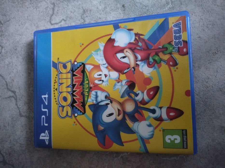 Диски PS4 Sonic Frontiers, sonic X shadow generations, Sonic Mania