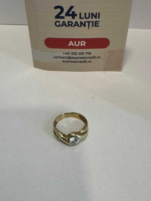 (Ag41) Inel aur 14K B6329.2 - Certificat de garantie!