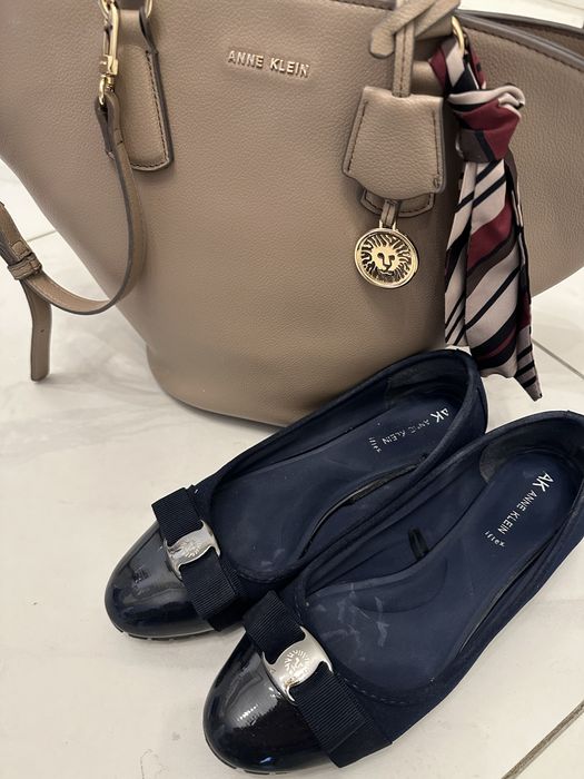 Комплект сумка и балетки от ANNE KLEIN