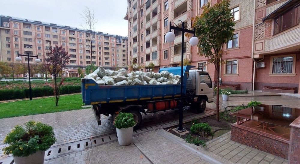 Вивоз мусир исузи и доставка всех строительных материалов