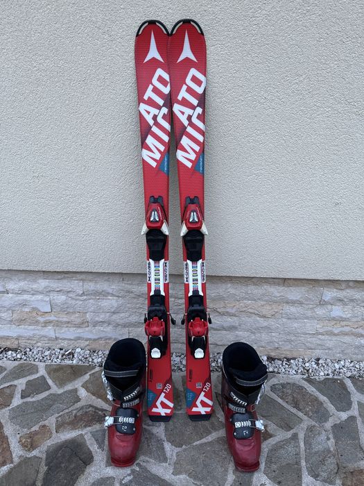 Schiuri Atomic XT 120 si clapari copii