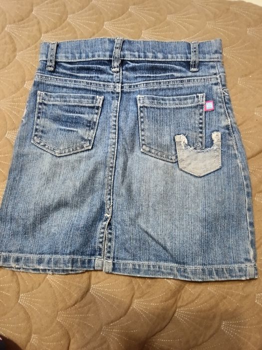 Джинсовая юбка для девочки