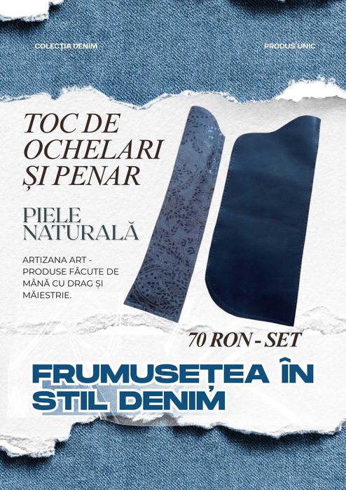 Etui pentru ochelari și penar