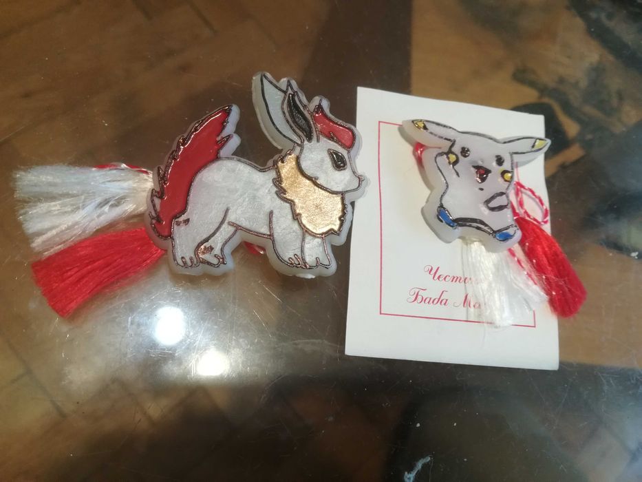 Мартеници ретро колие