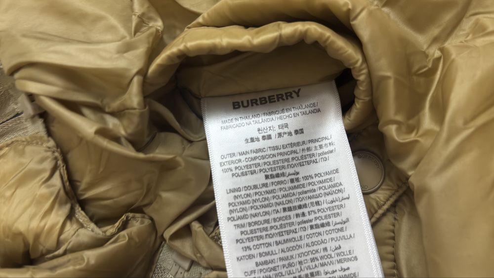 Geaca De Iarna Burberry Detasabila