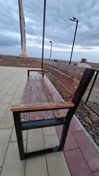 Скамейка урны качелие