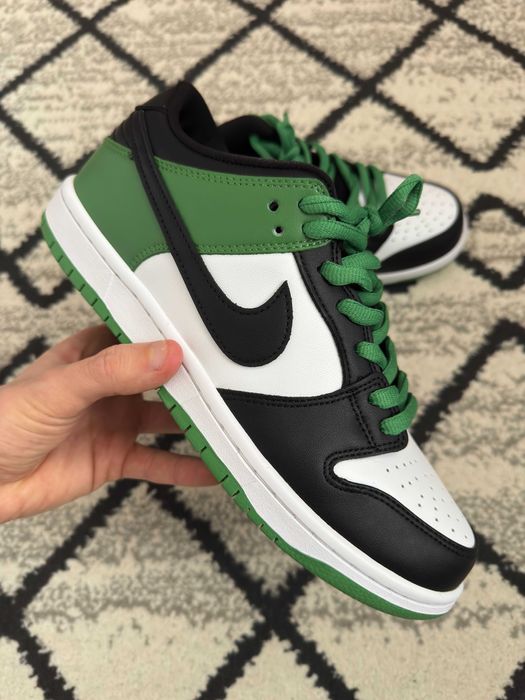 Nike SB Dunk Low Classic Green Aproape Noi Fara Cutie Marimea 43