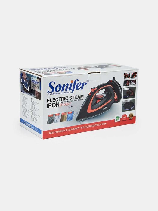 Беспроводной паровой утюг  400 ml, Sonifer SF-9067 Дазмол/Dazmol ut50