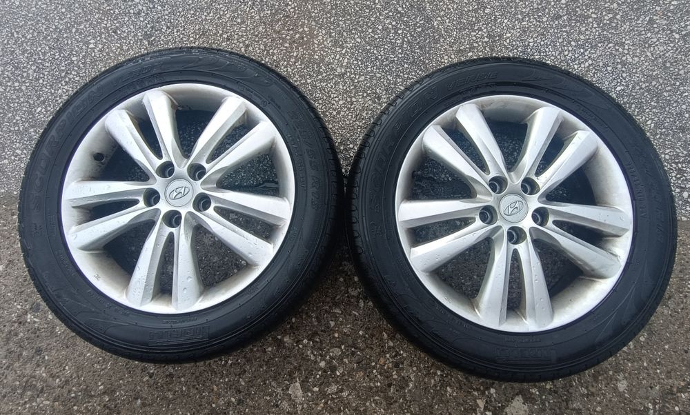 Пет оригинални лети джанти 18-ки Хюндай ИХ 35
