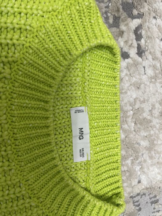 Bluza mango S crop verde superb