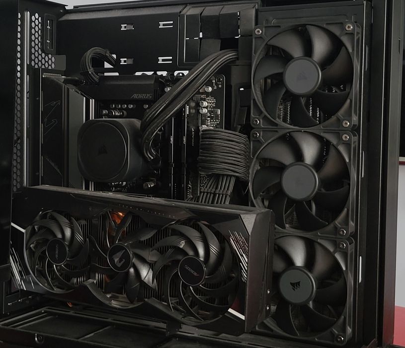 Компютър-RTX3080/R5 7600X подходящ за всякакво натоварване в гаранция!