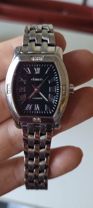 Ceas automatic cu diamante barbatesc/dama