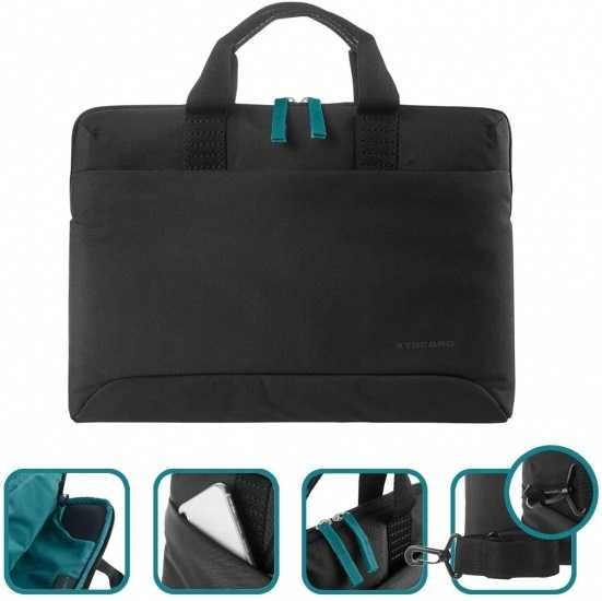 } Сумка Tucano Smilza Slim 15.6" черная