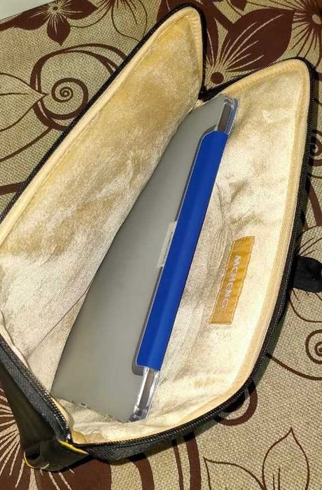 Кожаная сумка планшет для Макбук, iPad, ноутбука, планшета