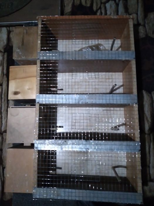 Клетка для птиц с дублянкой