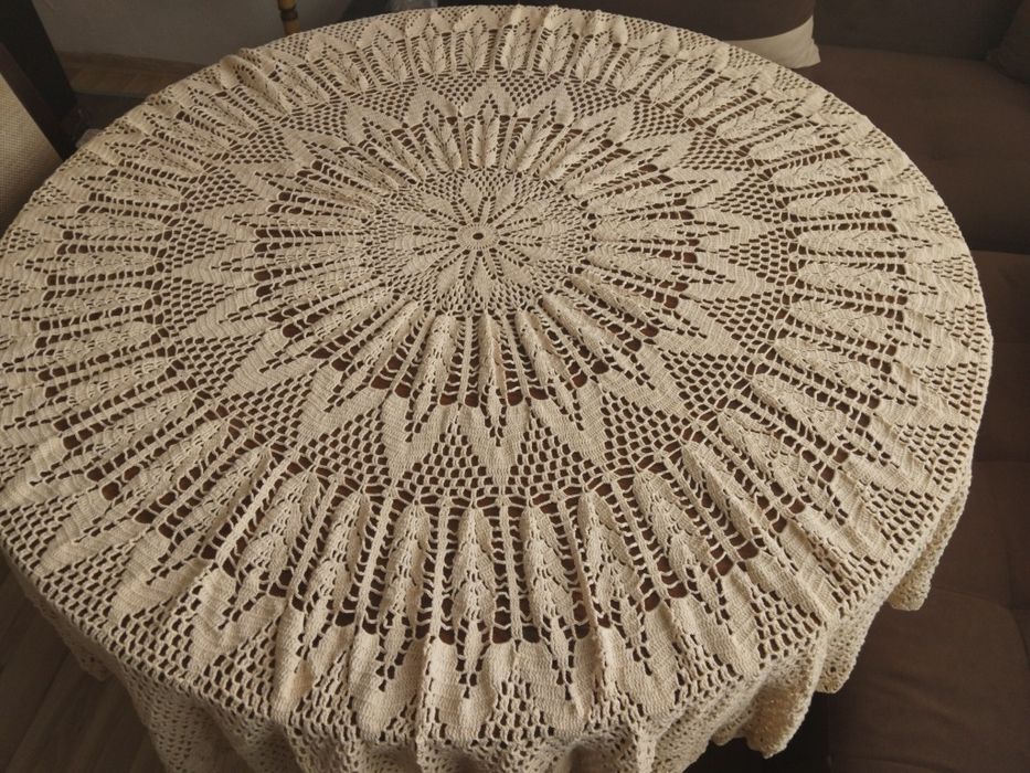 Покривка за кръгла маса