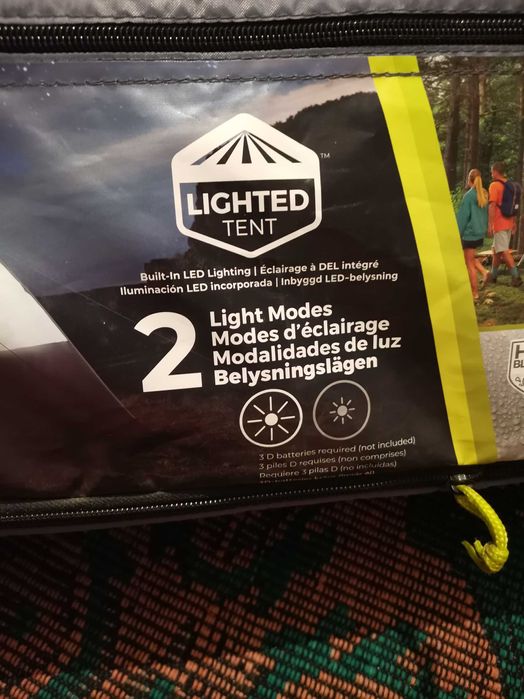 6 местна палатка core 6 + 5 спални чувала комплект.Нови!!!