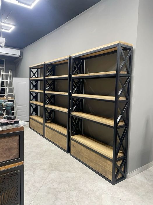 Стеллаж / биринчи кол / лофт дизайн / stellaj / мебель /