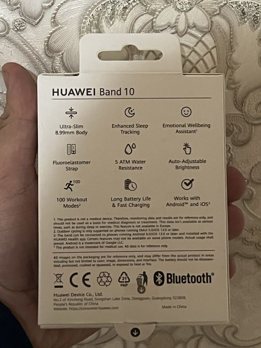 часы Huawei band 10