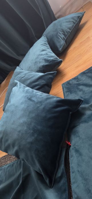 Perne decorative turcoaz superbe