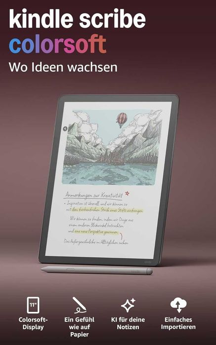 Amazon Kindle Scribe Colorsoft 64 GB (newest generation)