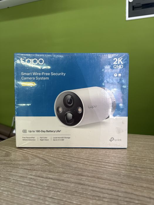 Tapo 2K  Smart Wire-Free Security Camera Sistem 2K QHD