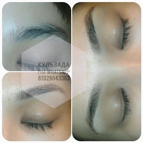 Татуаж, перманент бровей