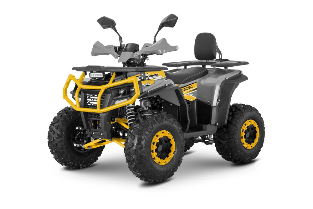 Atv 125cc RockRider 8" automat 4T benzina gri/galben