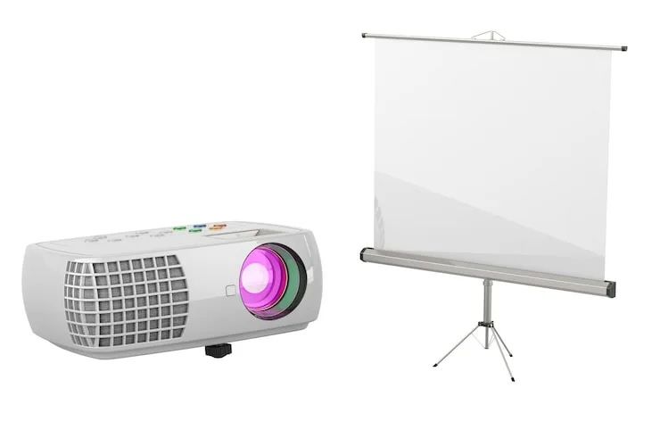 Аренда проектора с экраном