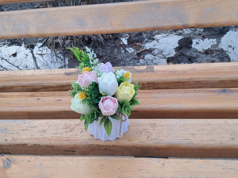 Ажойиб совунли гуллар