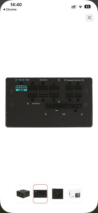 Блок питания DeepCool PQ1200G 1200W