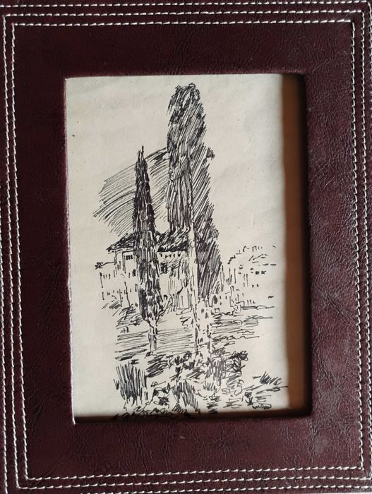 Малка майсторска стара гарфика . Майстора.