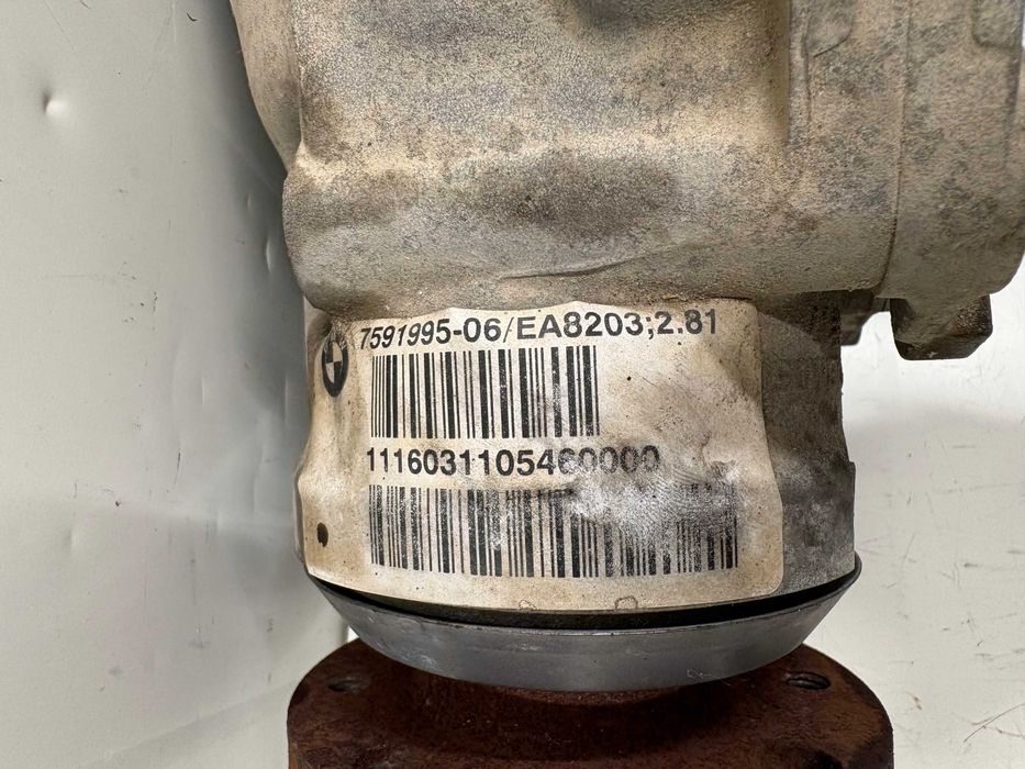 Преден диференциал БМВ Ф и Г серия Предавателно число 2.81