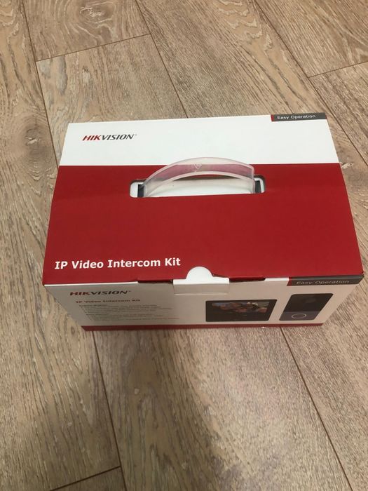 Kit videointerfon hikvision DS-KIS606-P