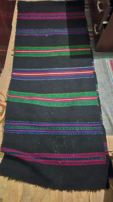 Черга памучна шарена