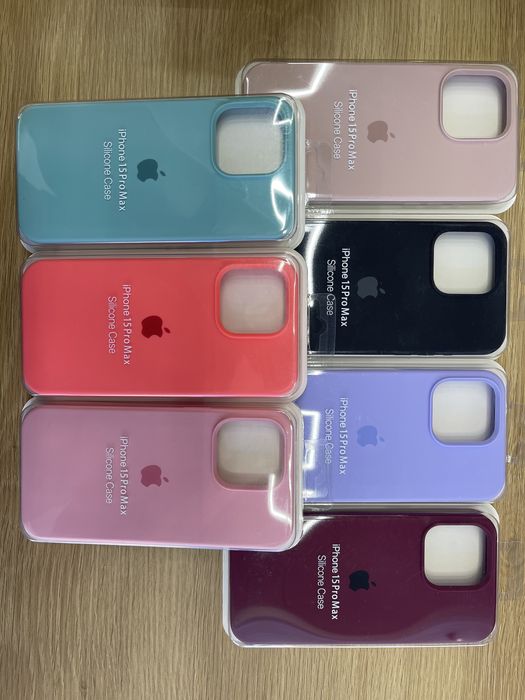 Силиконов кейс iPhone 15 15 Pro 15 Pro Max