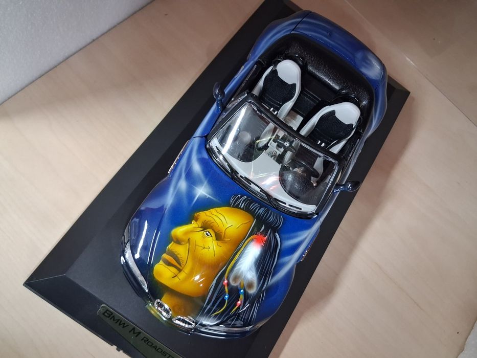 Scara 1:18 bmw m roadster bburago