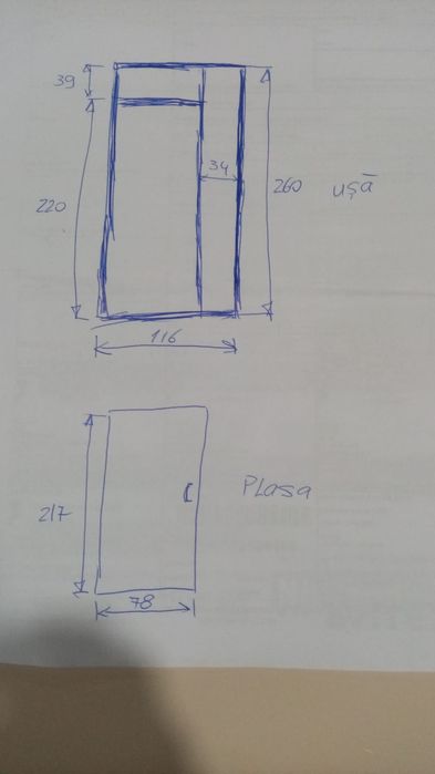 Ușa termopan 7 camere tripanic