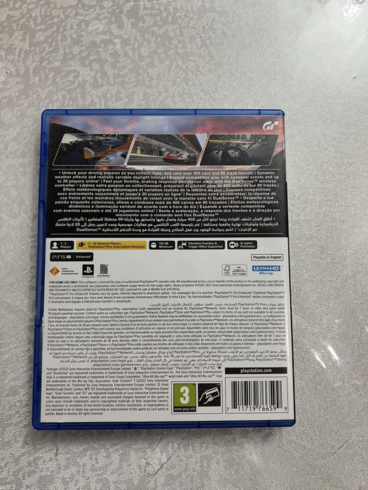 гран туризмо 7 на пс5 диск в идеале