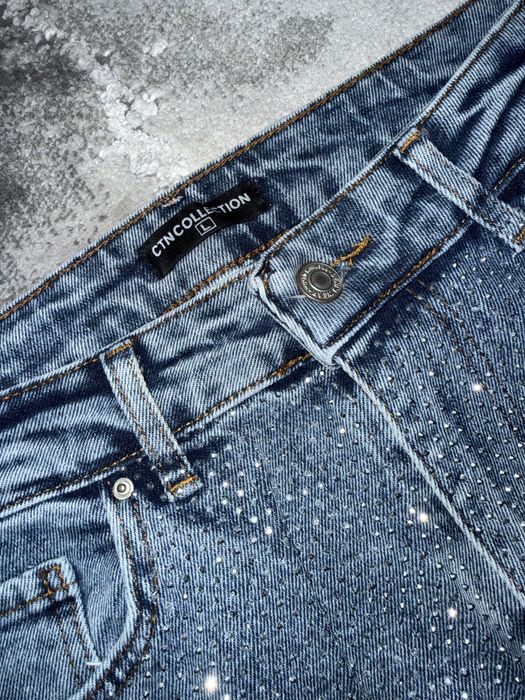 Дамски дънки с камъни