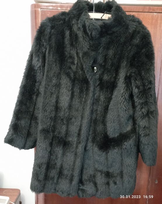 Haină blană sintetică 44