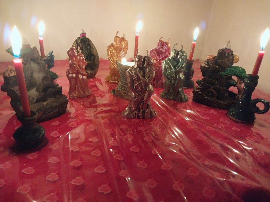 Свечи восковые программные и интерьерные , декоративные