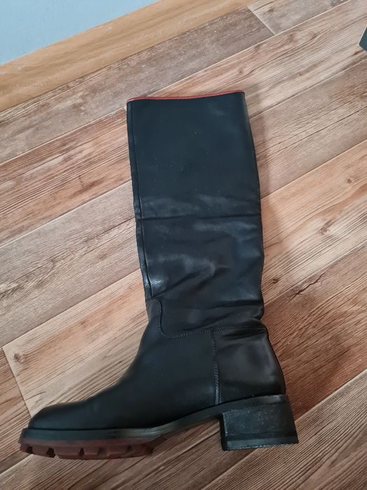 Сапоги зимние высокие