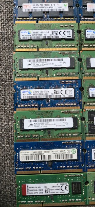 Verificat Ram Laptop Sodimm 4Gb DDr3 SAMSUNG hynix micron