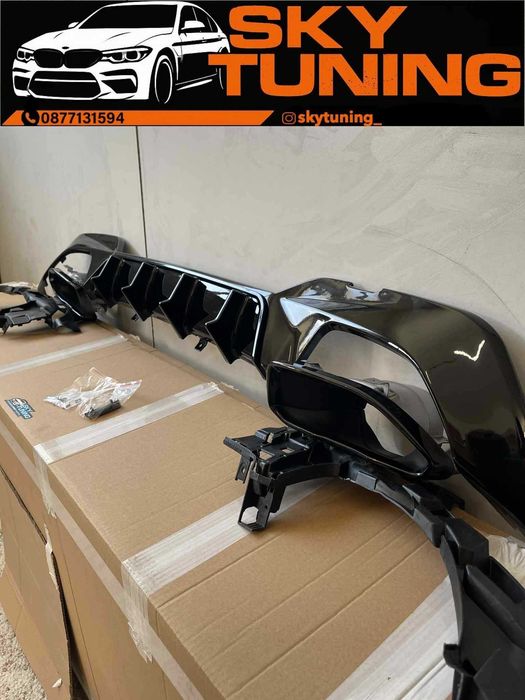 Bmw G20/G21 Дифузьор с накрайници Бмв Г20/Г21 М340 Bmw M Performance